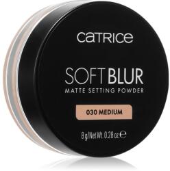 Catrice Soft Blur Matte Setting Powder fixáló porpúder árnyalat 030 Medium 8 g