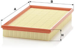 Mann-filter Levegőszűrő Mann Filter C 31 101 (C31101)