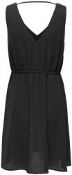 ONLY Női ruha, Only, 15323196, Viszkóz, XS INTL, Fekete (0000304962295_XS)