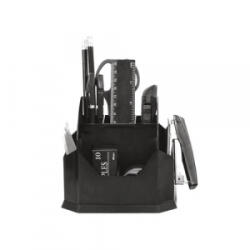 Forofis Írószertartó 11 részes műanyag fekete forgatható 2 (91602) (91602)