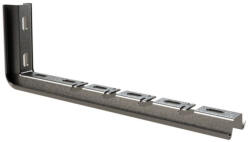 Basor 2/7231 fali Konzol 150-200mm (univerzális) könnyű terhelésre perforált és rácsos kábeltálcákhoz (2/7231)