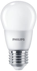 Philips LED kisgömb 7W E27 806lm 2700K meleg fehér fényforrás Ra80 230V CorePro lustre 929002973002 Philips (929002973002)