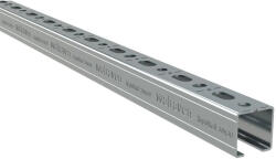 Walraven BIS RapidRail profilsín 30x30x2000mm/2.0 perforált, nútszélesség 15mm 650530302 Walraven (650530302)