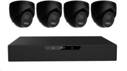 IGET N85P4 NVR + 4 db 5MP IP kamera szett fekete (N85P4)