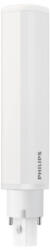 Philips LED PL-C 8, 9W G24d-3 2P 1100lm 4000K semleges fehér fényforrás Ra80 230V CorePro LED EM (kiváltja a 26W kompakt fénycsövet) Philips 929003757502 (929003757502)