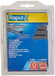 RAPID Kerítés kapocs, VR22/5-11 mm, 1100 db, acél, szürke PET bevonat, buborékfóliás csomagolásban