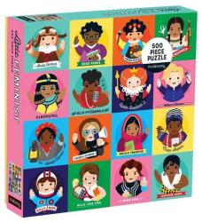 Galison 500 db-os puzzle - Mudpuppy - Little Feminist (53824) (53824)