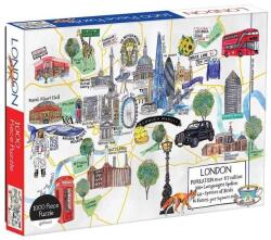 Galison 1000 db-os puzzle - London Map (56931) (56931)