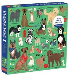 Galison 500 db-os puzzle - Mudpuppy - Doodle Dog And Other Mixed Breeds (57310) (57310)