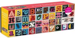 Galison 1000 db-os panoráma puzzle - Needlepoint A to Z (65308) (65308)