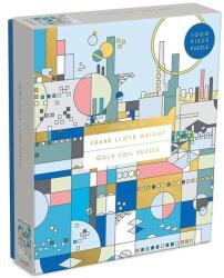 Galison 1000 db-os Fóliás puzzle - City By The Sea, Frank Lloyd Wright (67500) (67500)