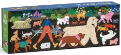 Galison 1000 db-os panoráma puzzle - Dog Walk (69528) (69528)