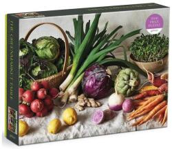 Galison 1500 db-os puzzle - The Greenmarket Table (77608) (77608)