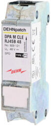 DEHN DEHNpatch túlfeszültség-korlátozó RJ45 aljzattal DPA M CLE RJ45B 48 929121 (929121)