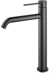 AREZZO design Mosdó csaptelep, Arezzo design Nova magasított, szálcsiszolt gun metal AR-2102GM - zuhanykabin