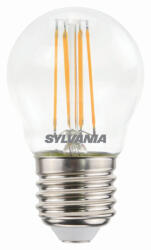 SYLVANIA LED kisgömb 4, 5W E27 470lm 2700K meleg fehér COG fényforrás 300fok Ra80 230V ToLEDo RT Ball átlátszó 0029503 Sylvania (0029503)