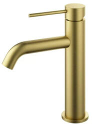 AREZZO design Mosdó csaptelep, Arezzo design Nova magasított, szálcsiszolt arany AR-2101BG - zuhanykabin