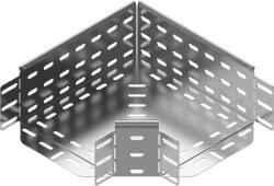 BAKS KKJ200H100 vízszintes sarokidom sarokösszekötővel 100x200mm 90 fokos 112120 (112120)