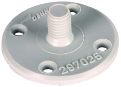 DEHN 297025 rögzítőlap D 40mm műanyag M8-as menetes csappal 4 rögzítő furattal BP D40 GBM8 4XB4 K GR (297025)