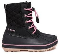Kimberfeel gyermek téli csizma, JIBBER, ekológikus bőr, 35 EU, fekete (0000304342349_35)
