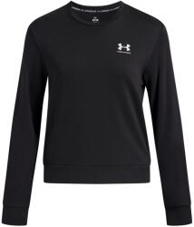 Under Armour Női szabadidős cipzár nélküli pulcsi Under Armour RIVAL TERRY CREW W fekete 1389659-001 - L