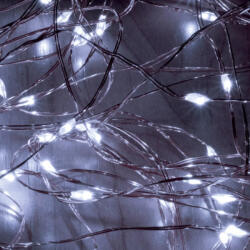 Somogyi Elektronic micro LED-es hidegfehér fényfüzérköteg 200db (ML 200/WH)