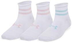 Under Armour Női pamut bokazokni Under Armour ESSENTIAL NOV QUARTER (3 PAIRS) W fehér 1384025-105 - M