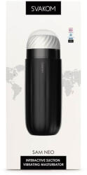 SVAKOM Sam Neo Black - interaktív okos maszturbátor