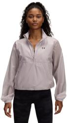 Under Armour Női sportos félcipzáras pulcsi Under Armour RIVAL WOVEN HZ ANORAK W szürke 6000279-009 - XL