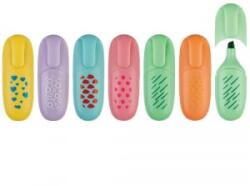 Centrum Szövegkiemelő Mini Pastel vágott hegyű 1-5 mm, vegyes pasztell színek (89809) (89809)