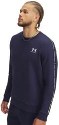 Under Armour Férfi szabadidős cipzár nélküli pulcsi Under Armour ICON FLEECE CREW TAPING kék 1389357-410 - S