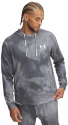 Under Armour Férfi sportos cipzár nélküli pulcsi Under Armour RIVAL TERRY AOP HODDIE szürke 1390138-025 - M