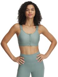 Under Armour Női merevítő sportmelltartó Under Armour INFINITY HIGH ZIP 2.0 BRA W zöld 1384118-348 - M D-DD