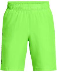Under Armour Gyerek sport rövidnadrág Under Armour TECH WOVEN WORDMARK SHORTS K zöld 1383341-362 - YS