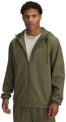 Under Armour Férfi sportos cipzár nélküli pulcsi Under Armour RIVAL WOVEN WINDBREAKER zöld 1390149-390 - L