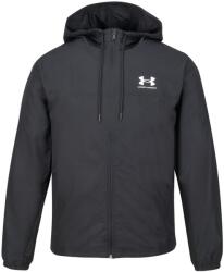 Under Armour Férfi sportos cipzár nélküli pulcsi Under Armour RIVAL WOVEN WINDBREAKER fekete 1390149-001 - L-T