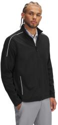 Under Armour Golf Férfi hosszú ujjú funkcionális pólók Under Armour DRIVE WIND FULL ZIP fekete 1389858-001 - S