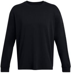 Under Armour Férfi szabadidős cipzár nélküli pulcsi Under Armour HW TONAL WORDMARK LS TEE fekete 1382890-001 - M