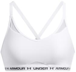 Under Armour Női merevítő sportmelltartó Under Armour CROSSBACK LOW BRA W fehér 1386424-100 - S