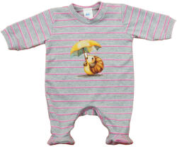 Asti Vékony, pamut rugdalózó - Csiga mintával