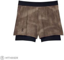 On Running Performance Shorts AOP női rövidnadrág, hamu/fekete (L)