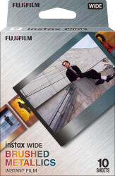 Fujifilm Instax Wide film Brushed Metal, 10db (16932102)