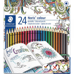 STAEDTLER Színes ceruza Noris Colour 24 db-os klt. (185 C24JB) (185 C24JB)
