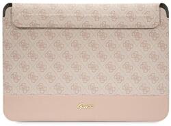 GUESS Sleeve Gucs14Ps4Sgp 14" Rózsaszín 4G Csíkos Fém Logó - fizz