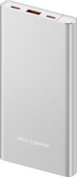 AlzaPower Metal Gen2 10000mAh Power Delivery, 22, 5W, ezüst (APW-PBM10PDS)