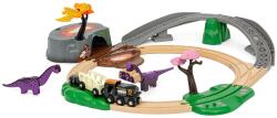 BRIO Set de joacă Brio - Trenuri și șine, Aventură cu dinozauri, 21 piese (36094) Figurina