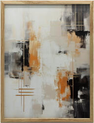  FESTMÉNY VÁSZONRA IPARI ABSZTRAKT VÁSZON PREMIUM 50x70 CM