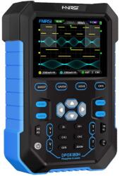 FNIRSI DPOX180H Osciloscop digital și generator de semnal 2 în 1, ecran IPS de 2, 8", cu două canale, 180MHz (DPOX180H blue)