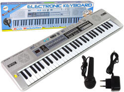 LEAN Toys Billentyűzet Mq-6110 Mikrofon Organki 61 Klawiszy Mikrofon Organki 61 Klawiszy
