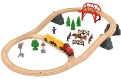 BRIO Set tren cu peisaj rural (OLP102233909) Trenulet